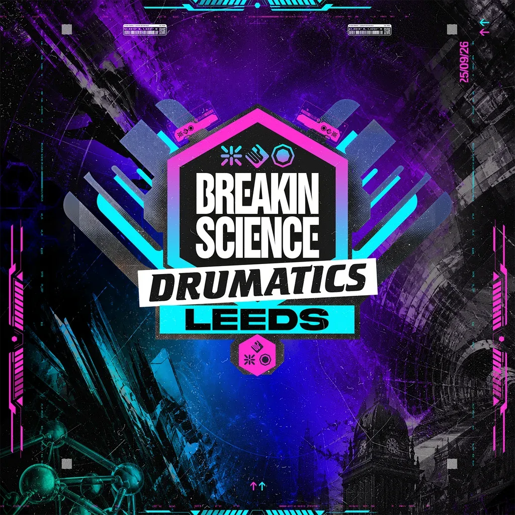 Flyer for Breakin Science & Drumatics Leeds