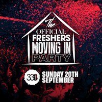 Flyer for The 2026 Official London Freshers Moving In Party @ Studio 338