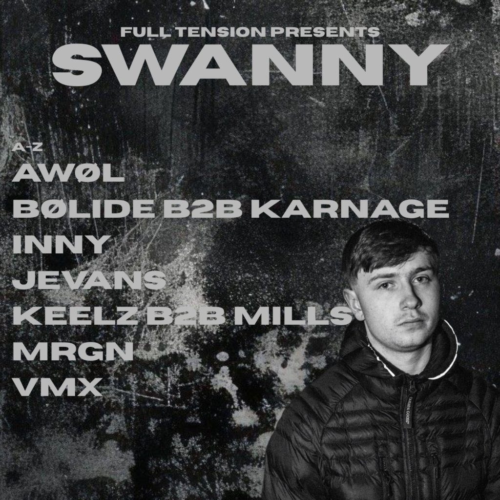 Flyer for SWANNY + more
