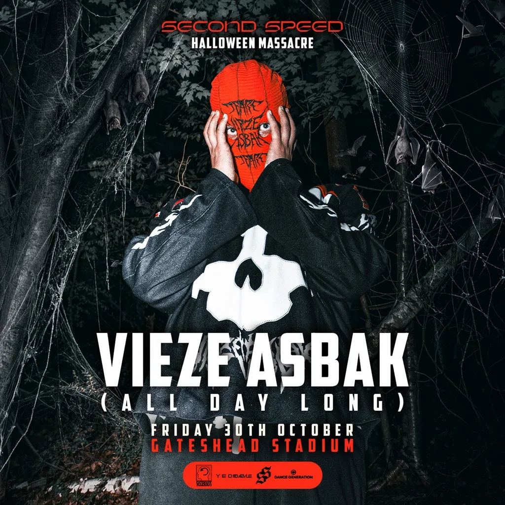Flyer for Second Speed Accelerate: VIEZE ASBAK  (ALL DAY LONG)