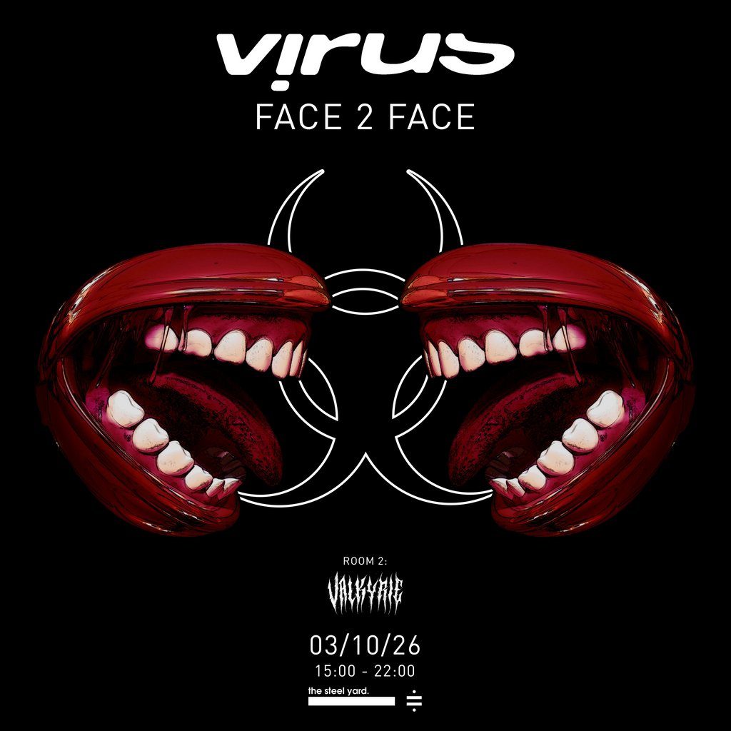 Flyer for Virus - Face 2 Face