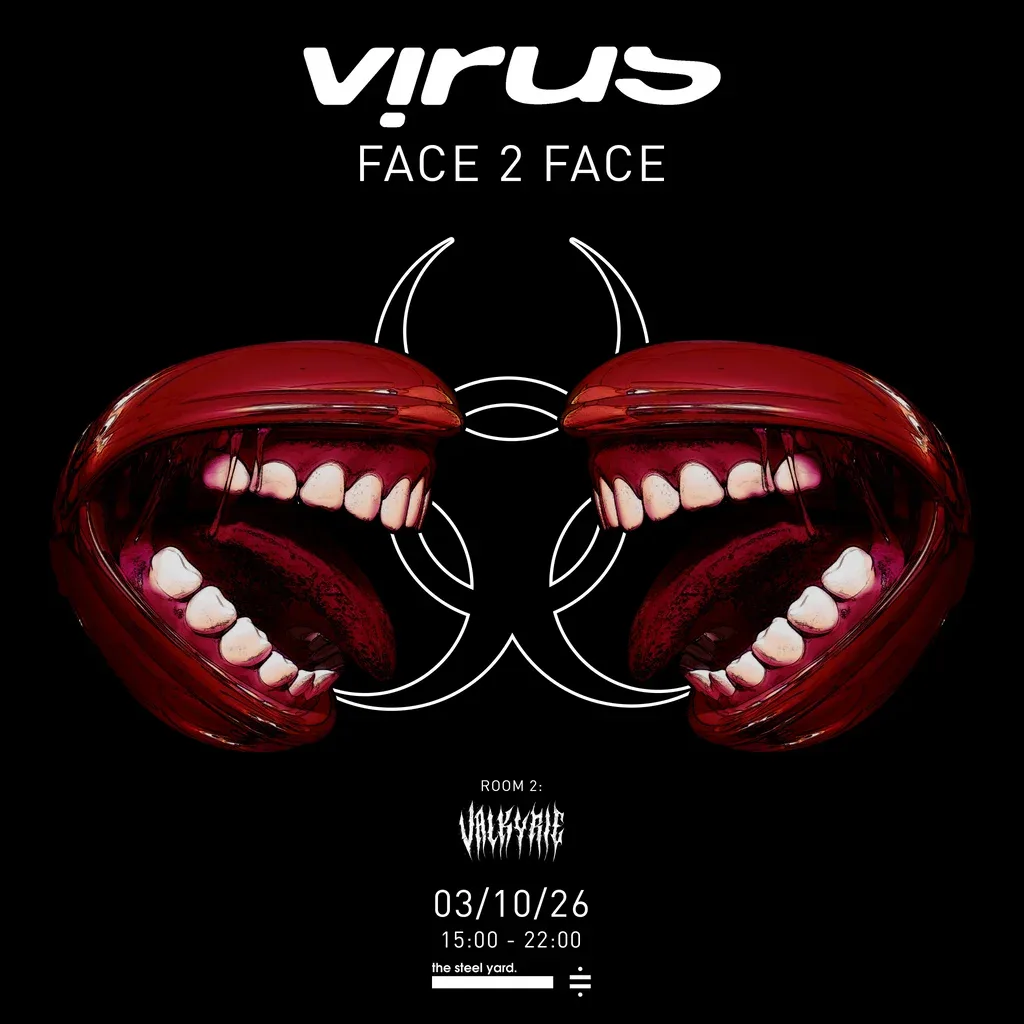 Flyer for Virus - Face 2 Face