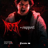 Flyer for ABRUPT presents NEEK + more