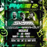 Flyer for Disturbance records presents  Phase 2 - system reboot