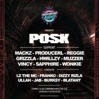 Flyer for Underground audio - tunnel club