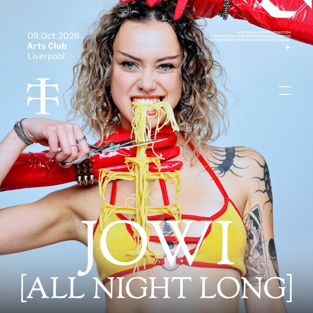 Flyer for Teletech: JOWI [ALL NIGHT LONG] - Liverpool