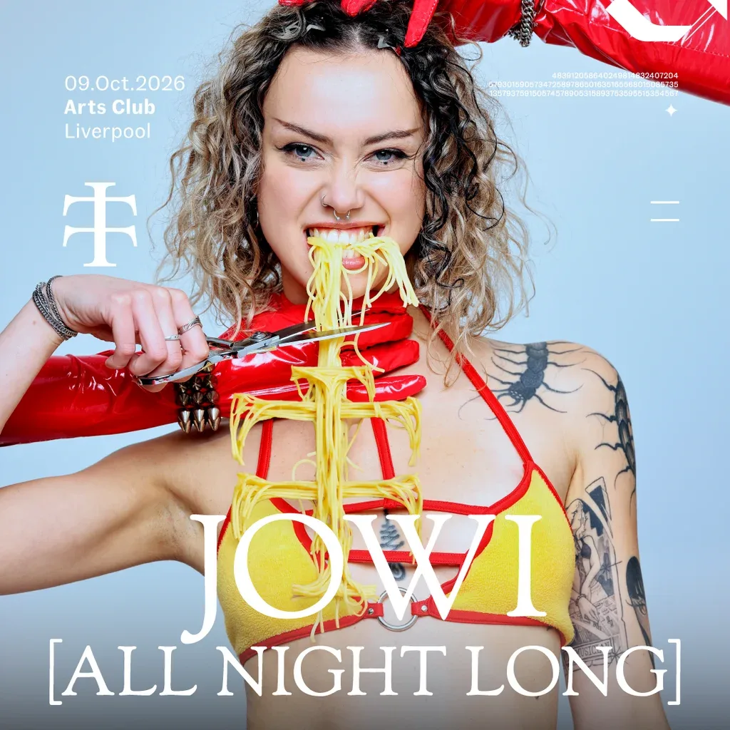 Flyer for Teletech: JOWI [ALL NIGHT LONG] - Liverpool