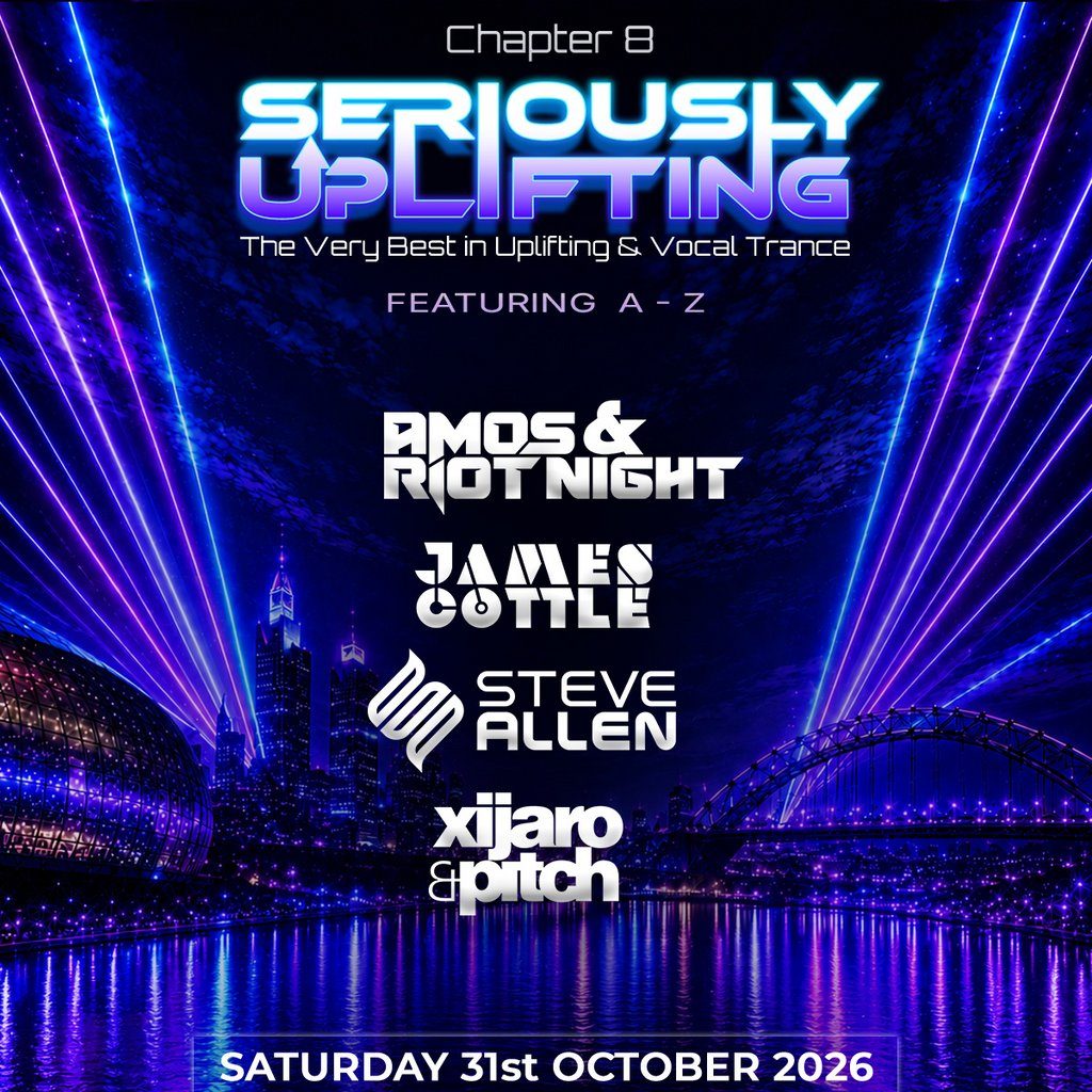 Flyer for Seriously Uplifting 8