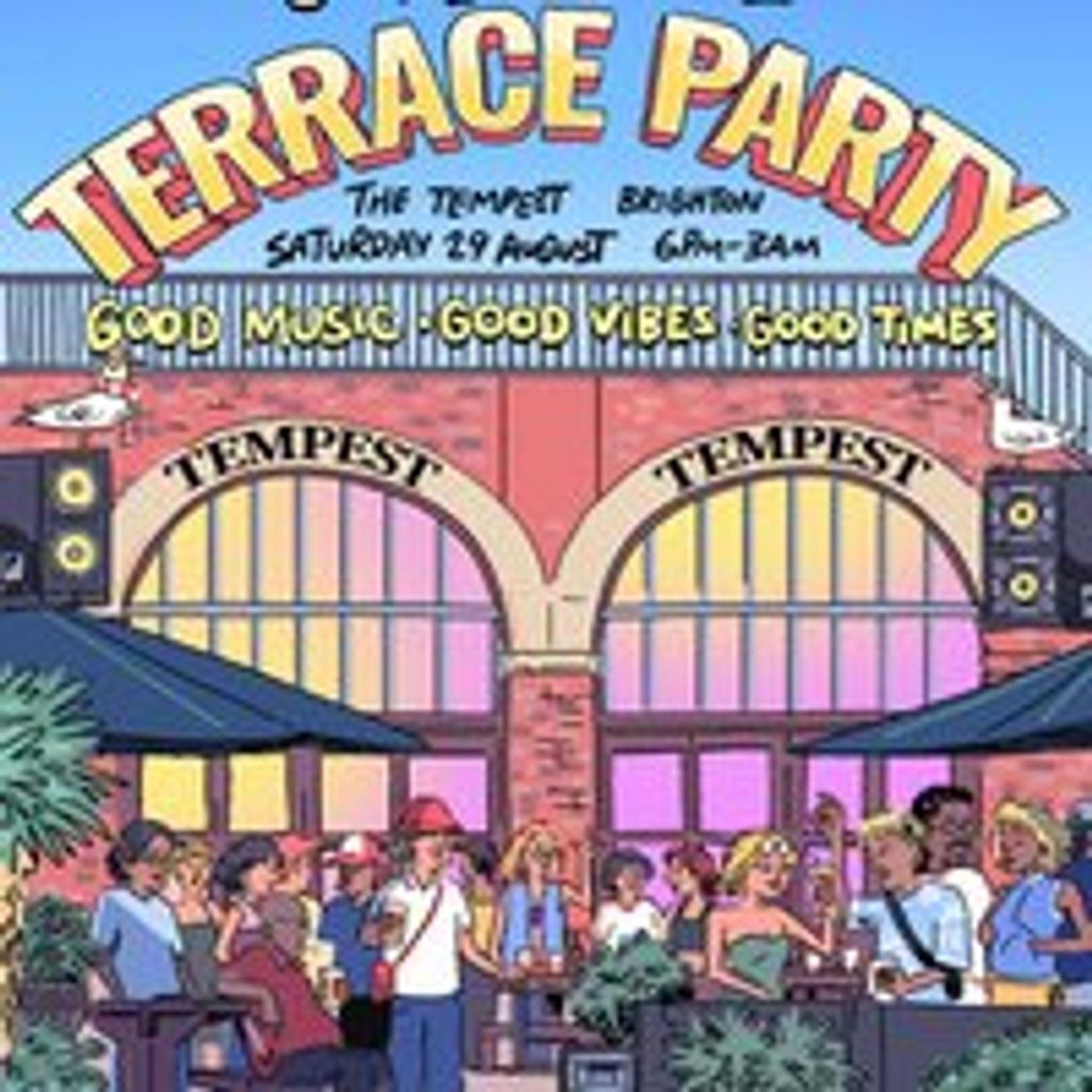 Flyer for Good People Vol VIII: Summer Terrace Party
