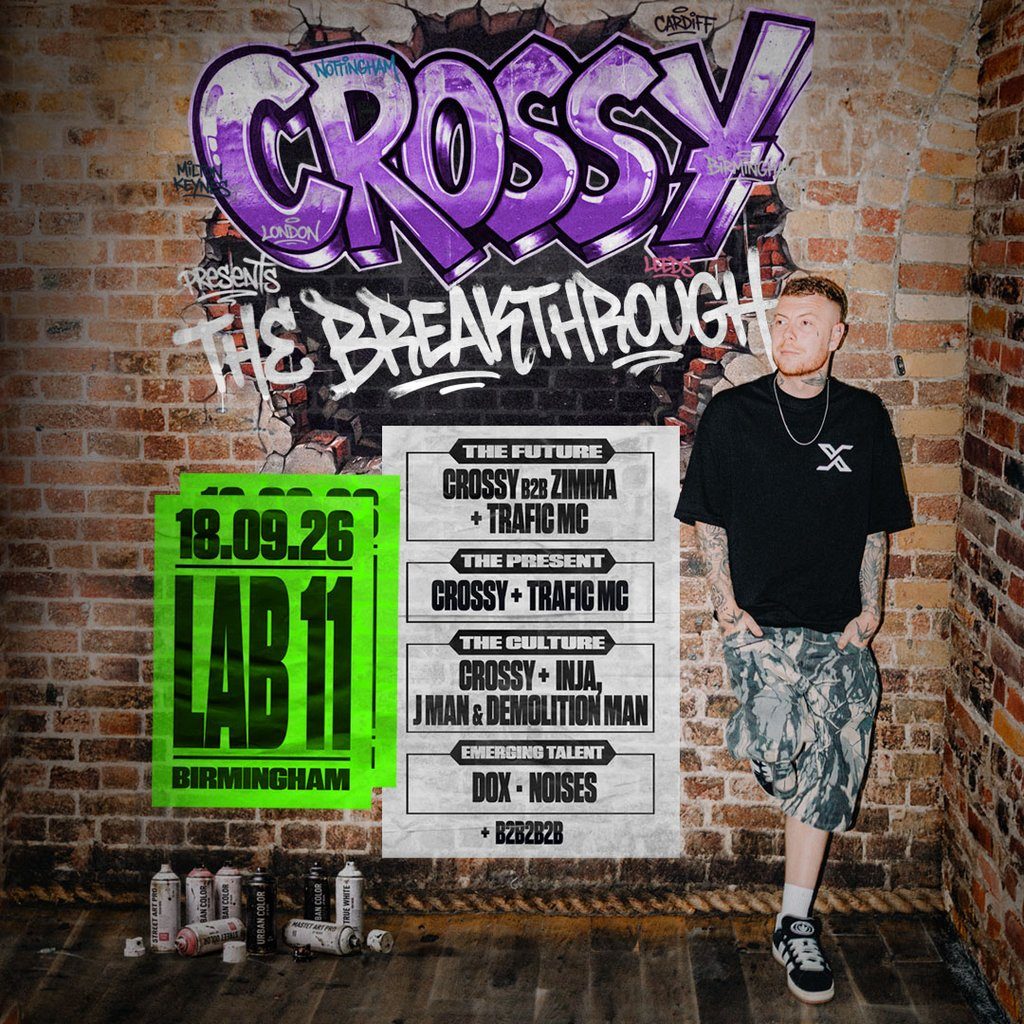 Flyer for Crossy Presents: The Breakthrough | Birmingham