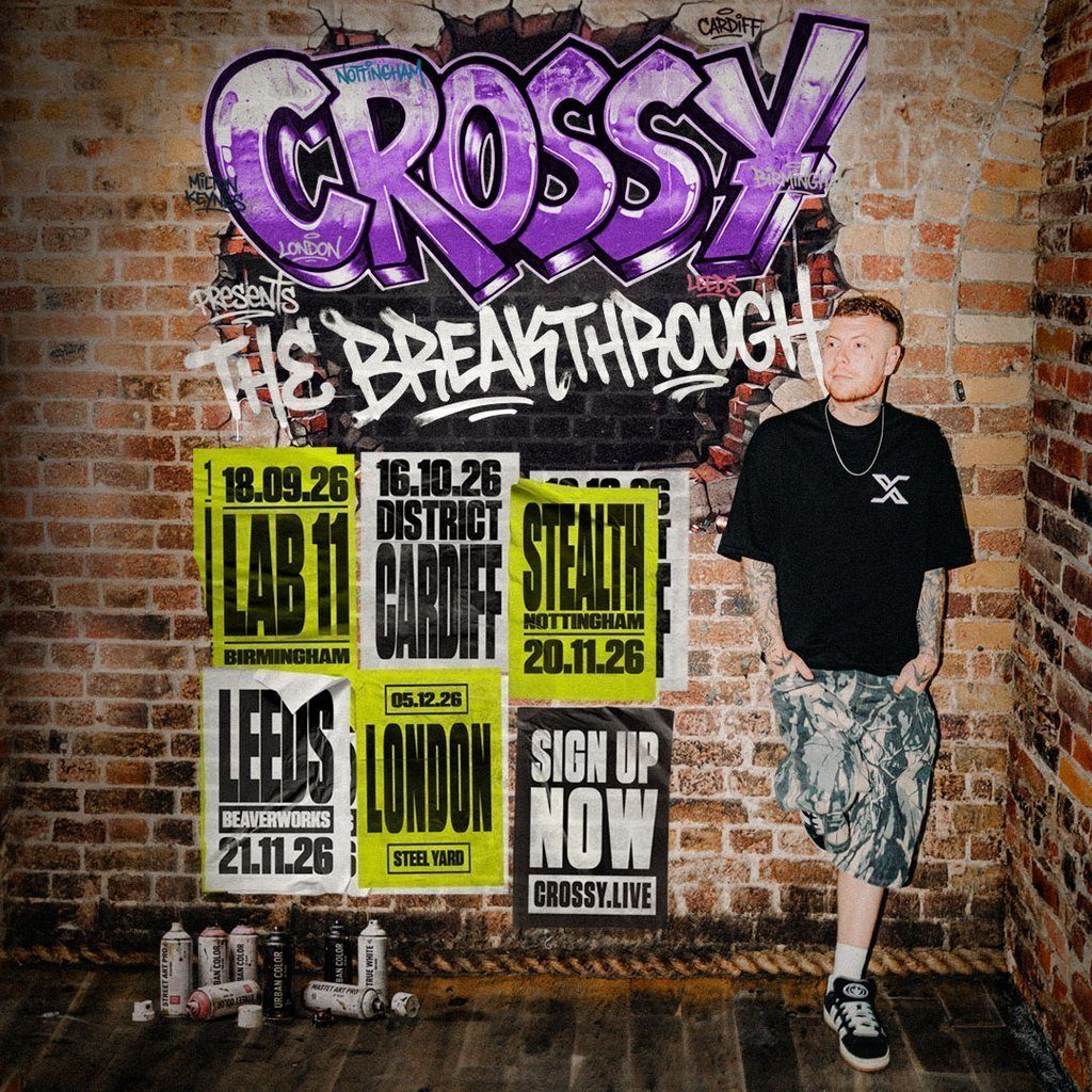 Flyer for Crossy Presents: The Breakthrough | London
