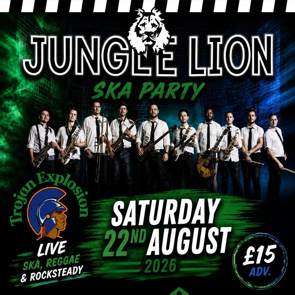 Flyer for Jungle Lion & Trojan Explosion