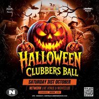 Flyer for Sheffield Clubbers Halloween Ball 26