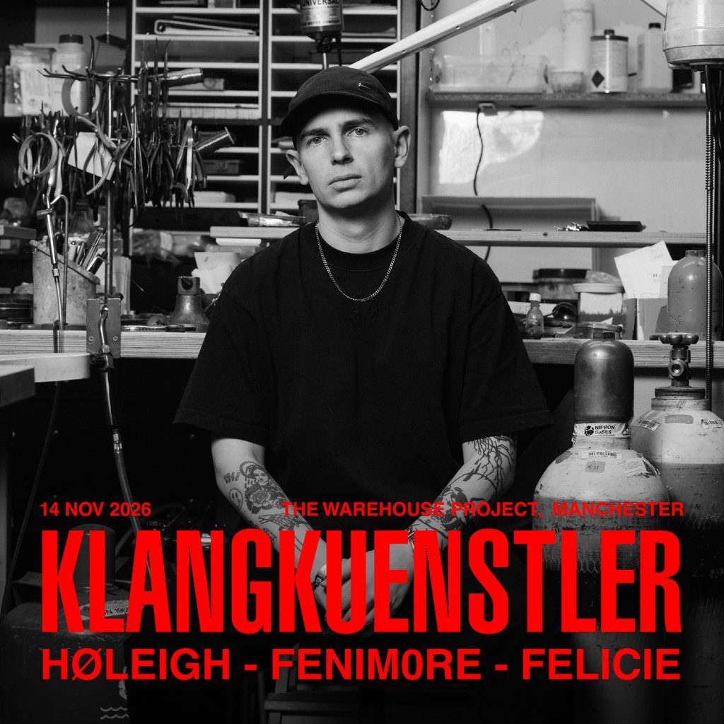 Flyer for WHP + Teletech presents: Klangkuenstler
