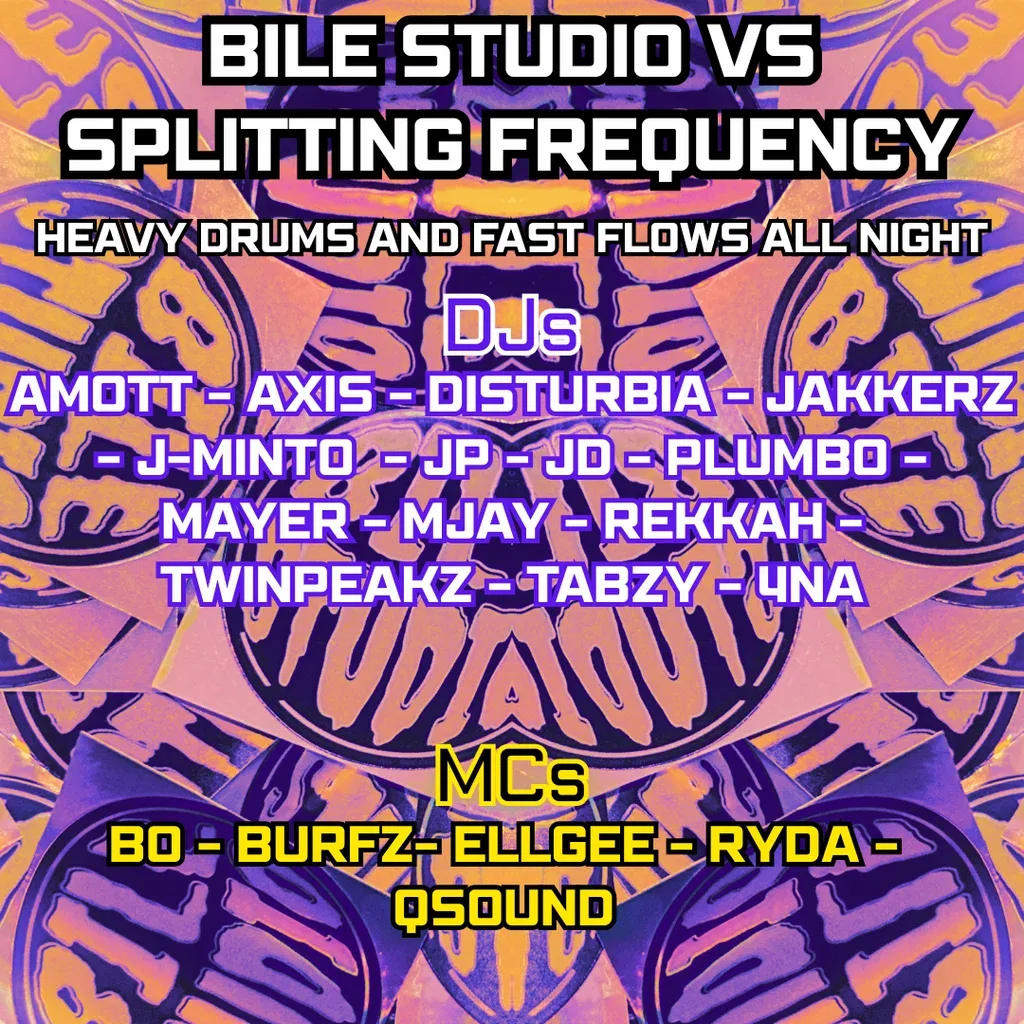 Flyer for Bile Studio V Splitting Frequencies