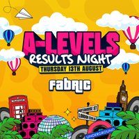 Flyer for The Biggest A-Level Results Night Party 2026