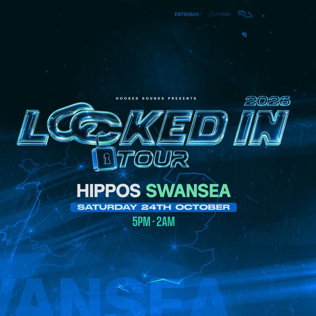 Flyer for Locked In Tour - SWANSEA (DNB) (INSIDE / OUTSIDE)