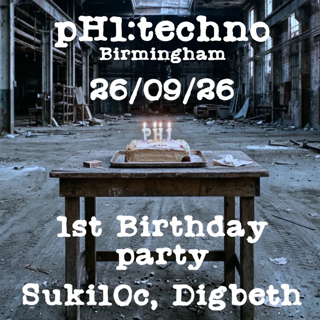 Flyer for pH1:techno