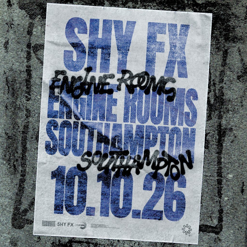 Flyer for Shy FX Southampton