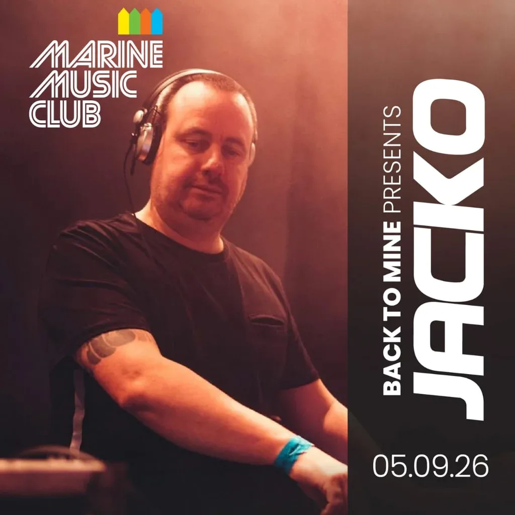 Flyer for Jacko - Back to Mine