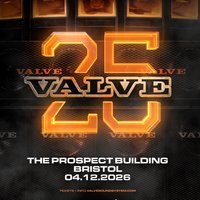 Flyer for 25 Years of Valve Sound System x Drum & Bass Classics| Bristol