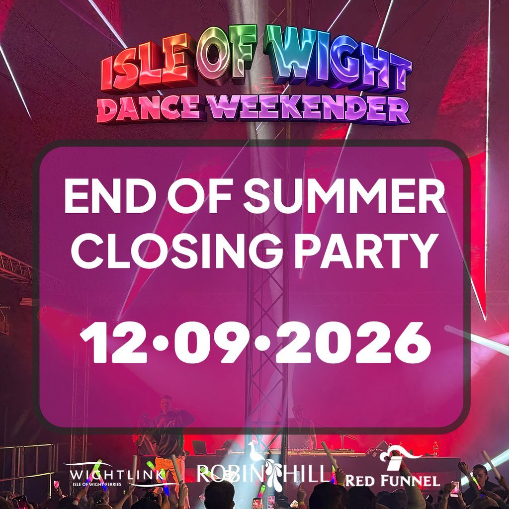 Flyer for Isle Of Wight Dance Weekender - Summer Closing Party