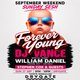Flyer for Forever Young - September Weekend Sunday Sesh