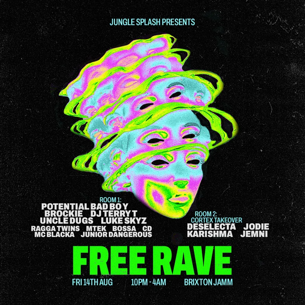 Flyer for Jungle Splash