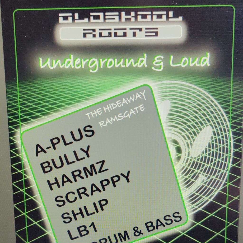 Flyer for Underground & Loud