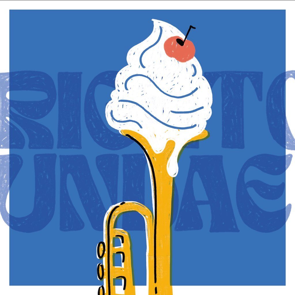 Flyer for Brighton Sundae w/ Marcia Carr