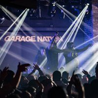 Flyer for Garage Nation Summer Garden Party Luton
