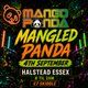Flyer for Mangled Panda Local DnB Allstars - Halstead