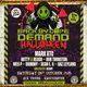 Flyer for Back By Dope Demand - Halloween at Six Trees
