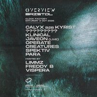 Flyer for Overview Bristol - Clock Factory : 10/10/26