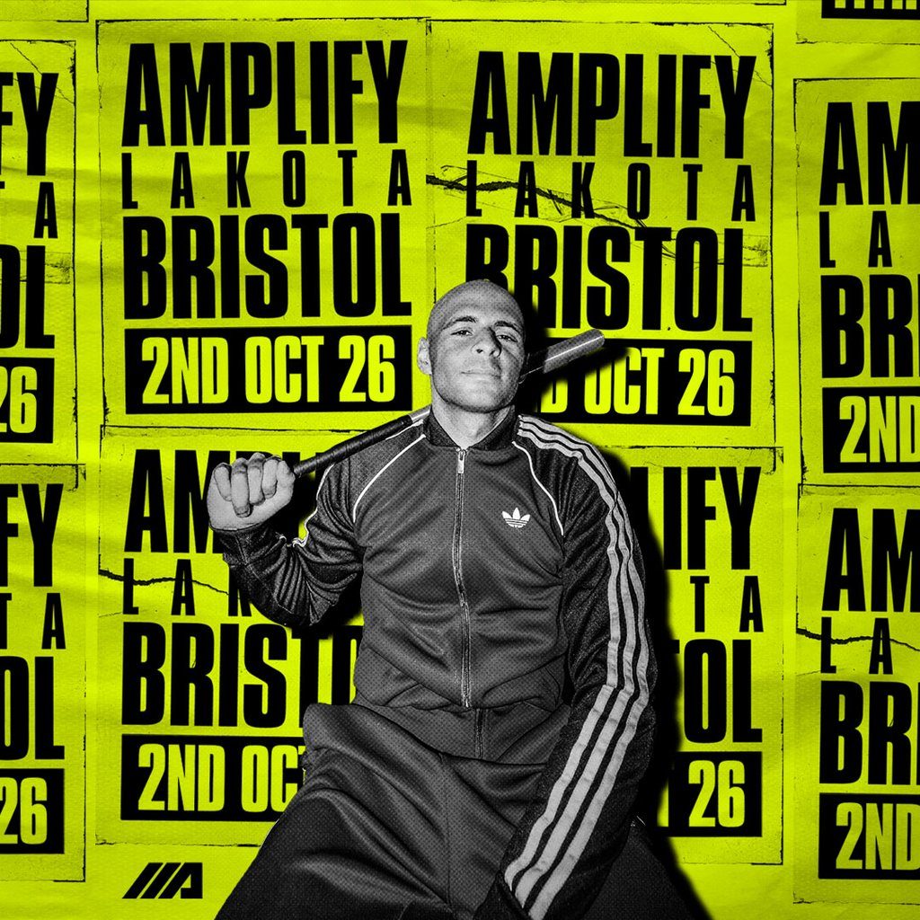 Flyer for Amplify: Lakota, Bristol