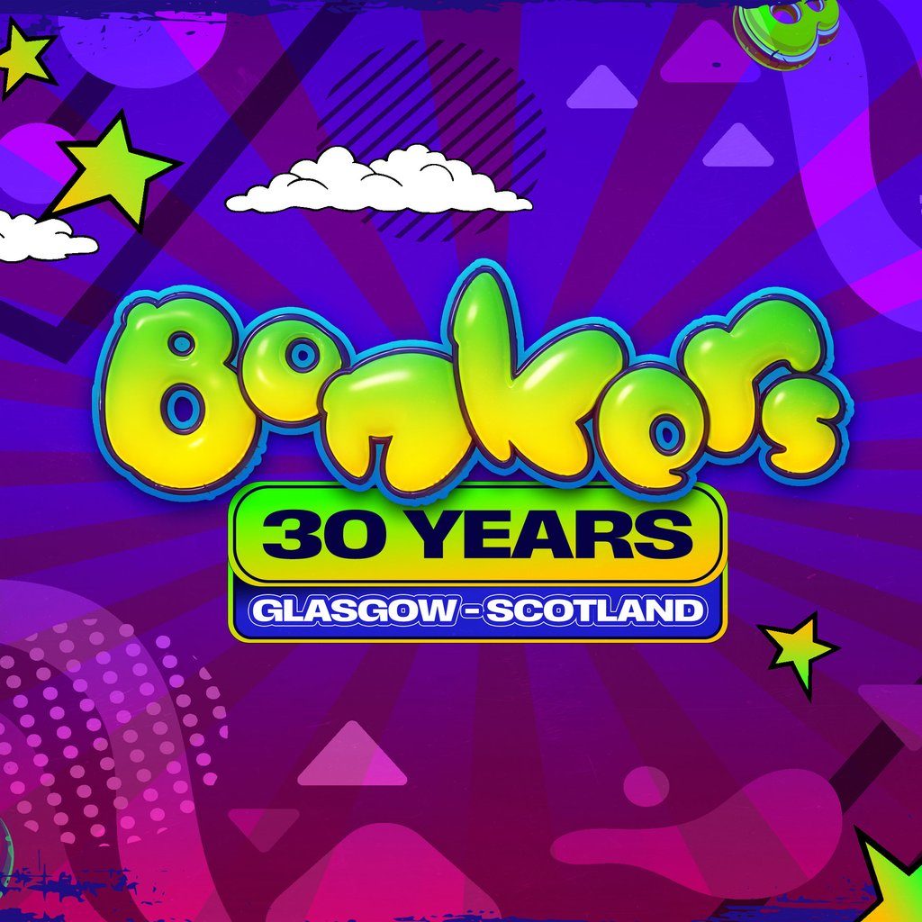 Flyer for Bonkers 30 Years - Glasgow - Classics Edition