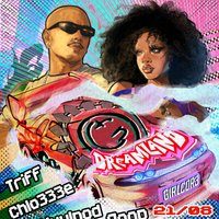 Flyer for DREAMLAND x GIRLCORE