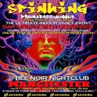 Flyer for Spinning D&B - Jungle presents 100% of Bass