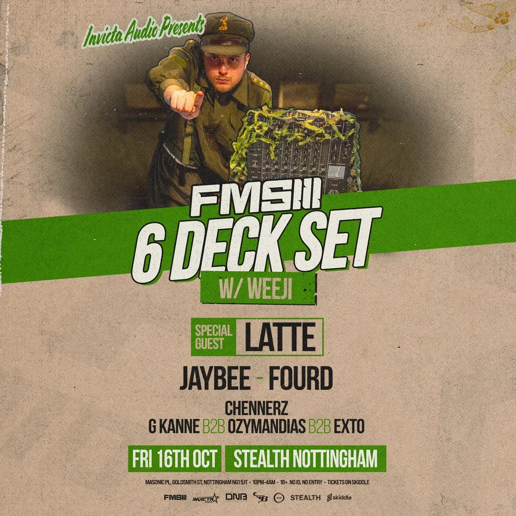 Flyer for FMS 6 Deck | Nottingham