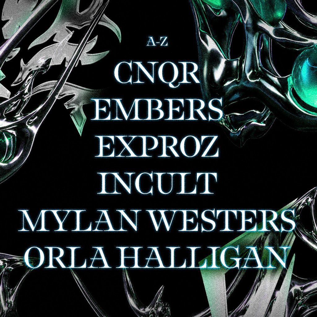 Flyer for KHAOTIC x DVOID presents: EXPROZ, INCULT, MYLAN WESTERS & MORE