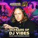 Flyer for 35 Years of DJ Vibes