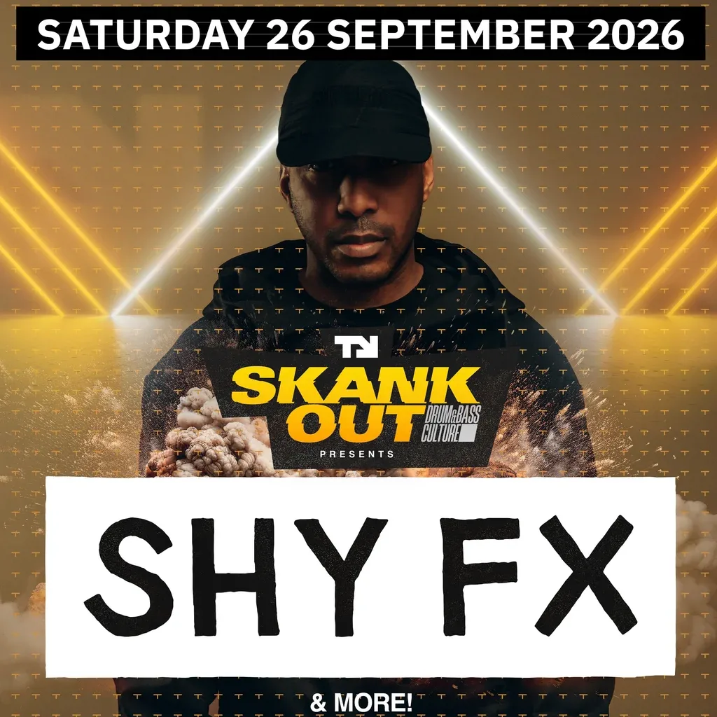 Flyer for SHY FX & more! SHEFFIELD! Sat 26th Sept