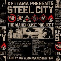 Flyer for KETTAMA presents: Steel City Dance Discs