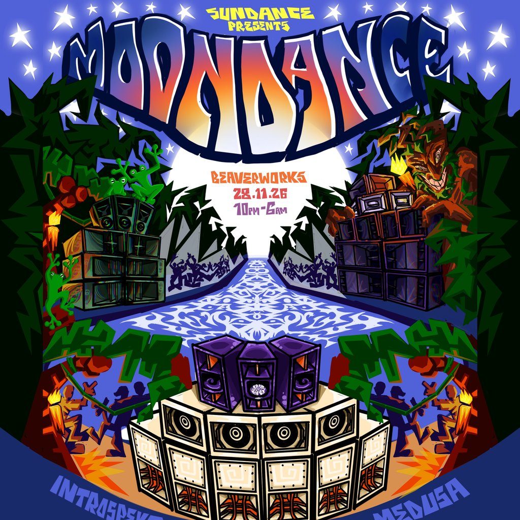 Flyer for Moon Dance