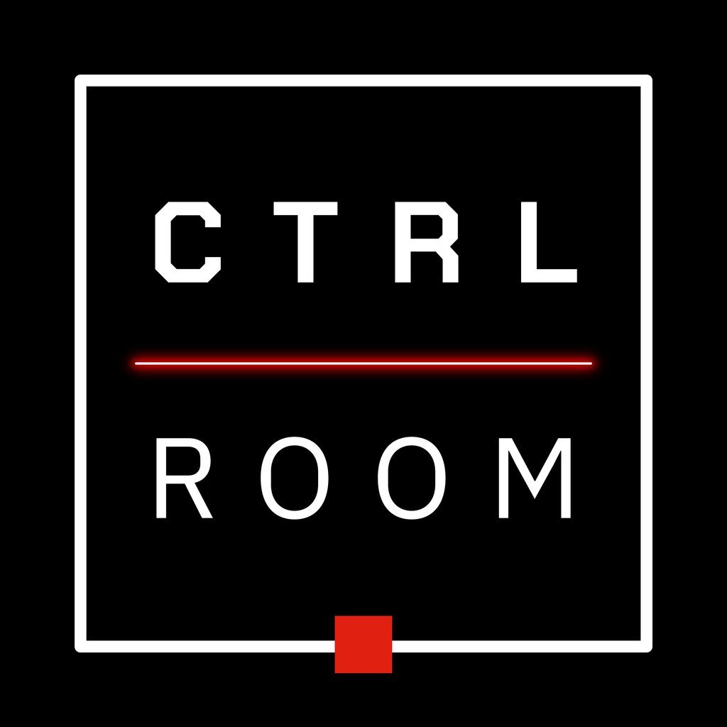 Flyer for CTRL-ROOM Launch Party