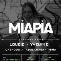 Flyer for J.O.K.E.R presents Mia Pia