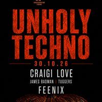Flyer for Techmeout - Unholy Techno