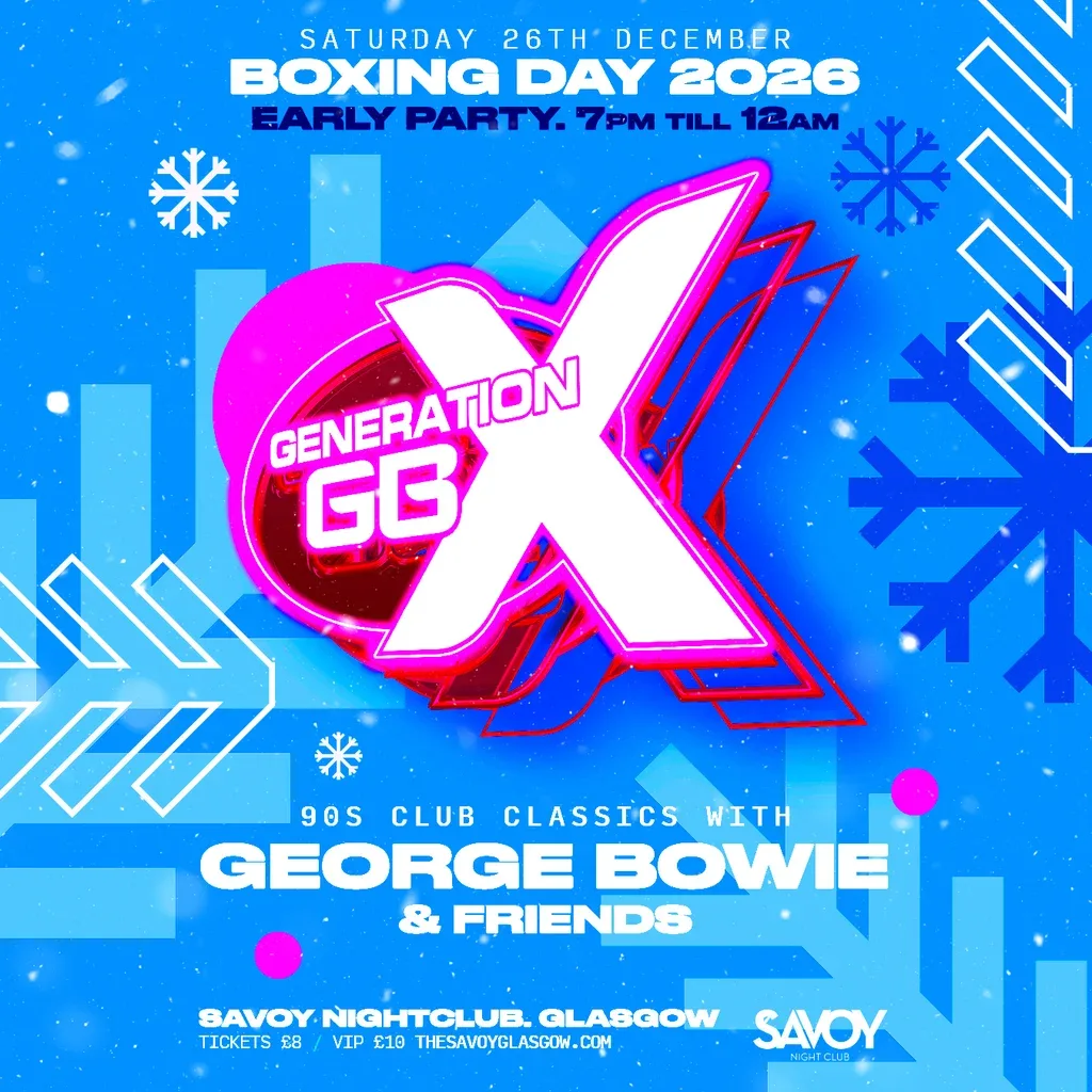 Flyer for BOXING DAY GBX Party