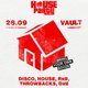 Flyer for BYOB House Party Mondays