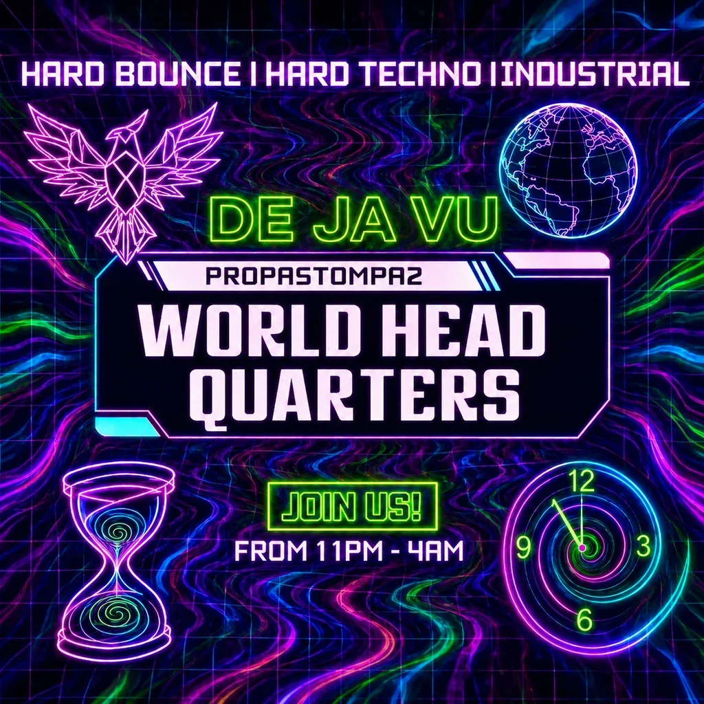 Flyer for PROPASTOMPAZ - De Ja Vu